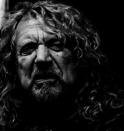 Robert Plant Shot Behind The Scenes During A Music Video For Robert