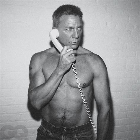 Daniel Craig Poses Shirtless In GQ Ahead Of Final James Bond Film