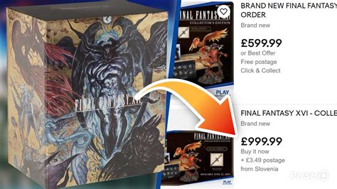 final fantasy  ps collectors edition   scalped  high