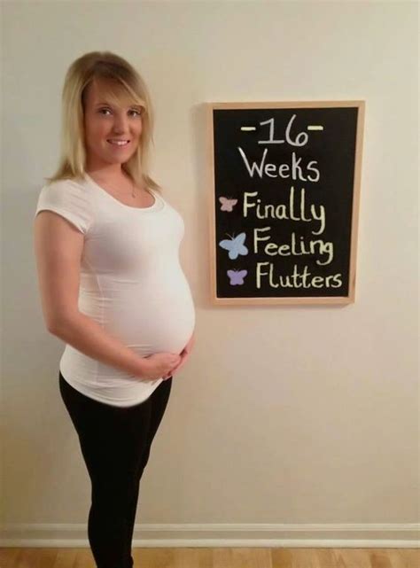 16 Weeks Pregnancy Chalkboard Created By Me Pinterest Pregnancy