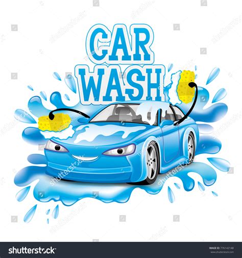 Car Wash Sign Stock Vector Royalty Free 776142148 Shutterstock