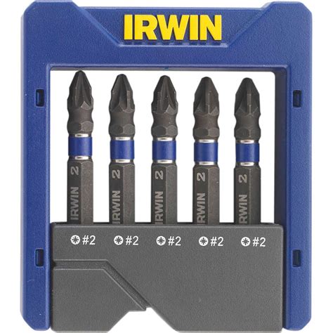 irwin pocket impact pozi screwdriver bit set screwdriver bits