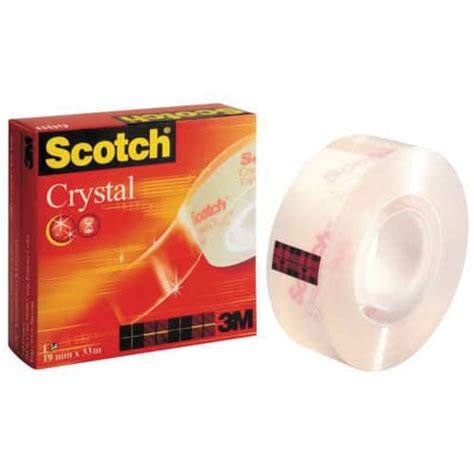 3m Scotch® 600 Crystal Tape 19mm X 33m