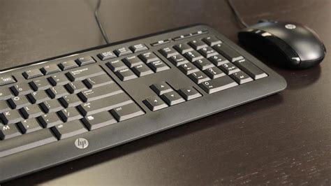 HP Wired Keyboard Mouse Combo Unboxing C2500 YouTube