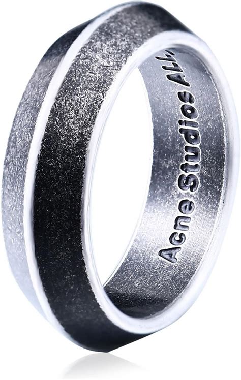 Daesar Anillo Hombre Anillo Gotico Hombre Anillos Hombre Acero