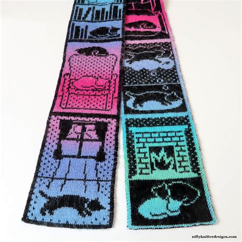 Ravelry Catnap Scarf Pattern By Lisa Hannan Fox