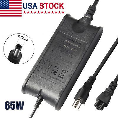 Ac Adapter Charger For Dell Latitude P G Laptop W Power