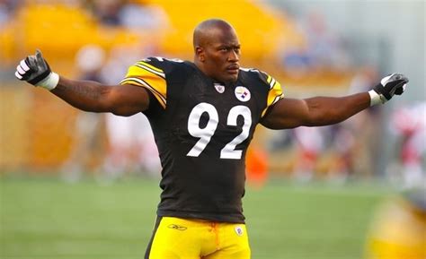 James Harrisons Game Face James Harrison Pittsburgh Steelers