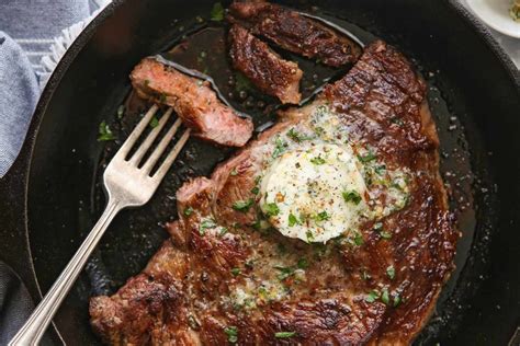 Ribeye Steaks With Cowboy Butter Recipes Go Bold With Butter