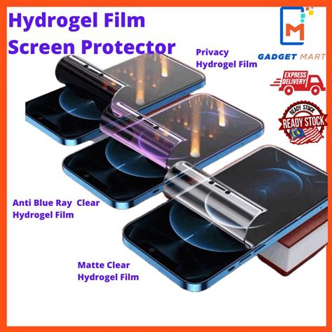 Honor X9c X9b X9a 200 Pro 90 70 50 5g Anti Privacy Blue Ray Matte Hydrogel Film Soft Screen