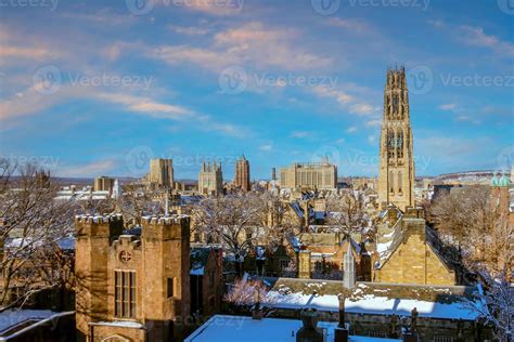 New Haven City Downtown Skyline Cityscape Of Connecticut Usa 9178883