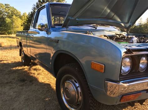 1979 DATSUN 620 KING CAB 5 Speed Show Quality Restoration Of A Barn