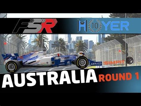 Rfactor Formula Simracing World Championship Round Australian