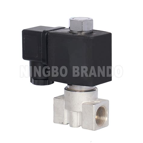 2 Way Normally Open Direct Acting Stainless Steel Solenoid Valve 12v 24v 110v 220v China