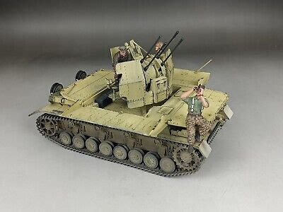 1/35 Built WWII German Flakpanzer IV Möbelwagen 2cm Flak 38 AA Tank ...