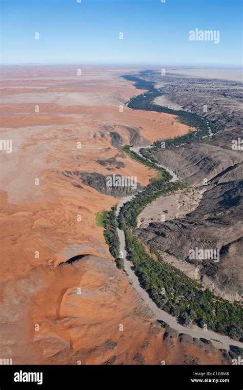 Aerial View Of Namib Naukluft National Park Hi Res Stock Photography