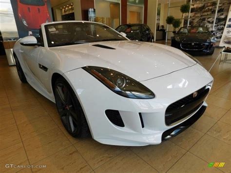 Glacier White 2017 Jaguar F Type S Convertible Exterior Photo 112521924