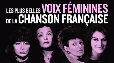 Les plus belles voix féminines de la chanson française Chansons