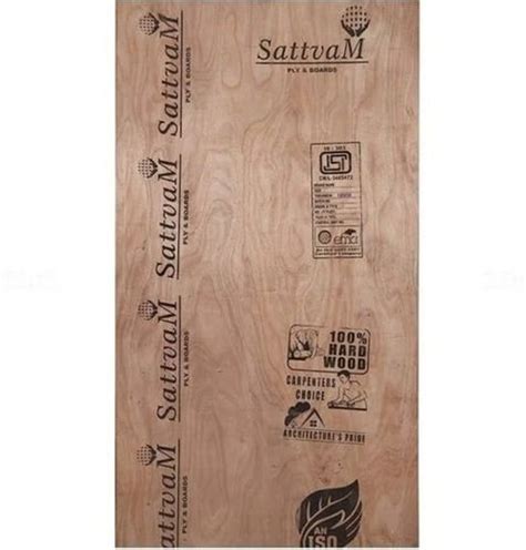 8 X 4 Foot 18mm Thick Termite Proof And Durable Hardwood Plywood Core