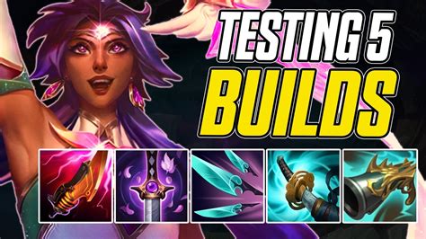 Testing 5 Different Builds For Nilah Rank 1 OTP Nilah ADC Euw YouTube