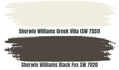 Sherwin Williams Black Fox Palette Coordinating And Inspirations