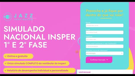 Explica O Sobre O Funcionamento Do Simulado Nacional Insper Youtube