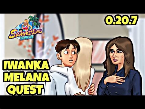 Summertime Saga 0207 Iwanka And Melonia Complete Quest Full Walkthrough