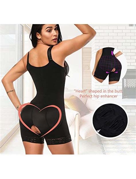 Buy Feelingirl Womens Open Bust Tummy Control Shapewear Thong High