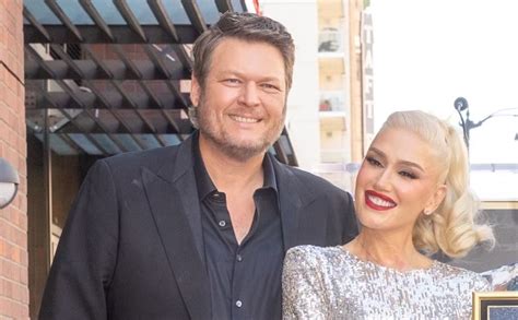 Blake Shelton Brings Gwen Stefani To Tears With Heartfelt Dedication At Hollywood Walk Of Fame