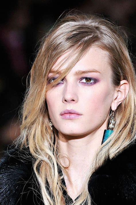 Marni Fall 2011 22 Sigrid Agren Blonde Hair Brown Eyes Runway Beauty