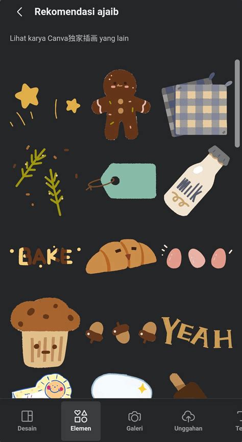 canva kata kunci desain galeri