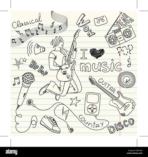 Music Vector Doodles Stock Vector Image & Art - Alamy