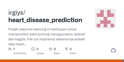 Github Irgiys Heart Disease Prediction Projek Machine Learning Ini