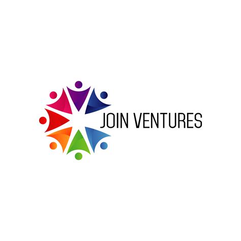 Join Venture Logo 659923 Vector Art At Vecteezy