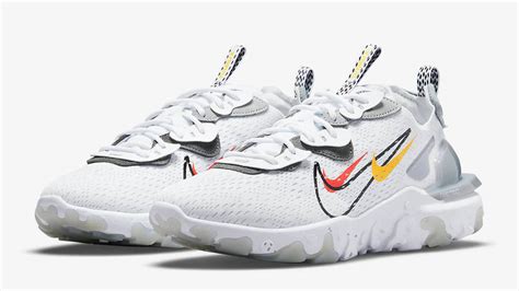 Nike React Vision Multi Swoosh White Smoke Grey Where To Buy Dm9095