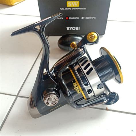 Jual Reel Spinning Ryobi Ap Power SW 6000 8000 Salt Water Series Metal