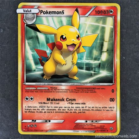 Pokemon Card Base Prompts Stable Diffusion Online