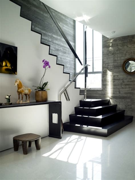 99 modern staircases designs – absolute eye-catcher in the living area ...