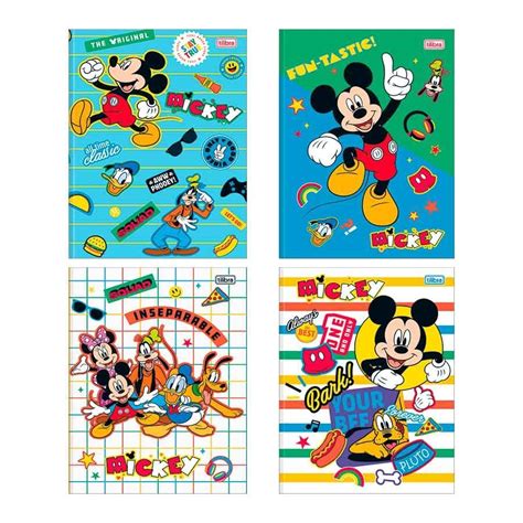 CADERNO BROCHURA GRANDE TURMA DO MICKEY Shopee Brasil