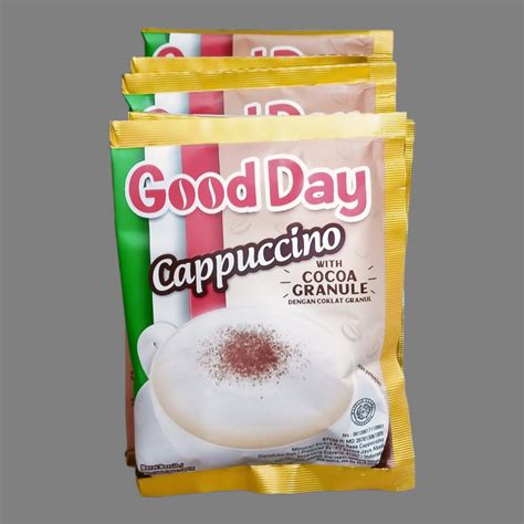 Jual Good Day Cappucino Kopi Instan Gr Sachet Shopee Indonesia