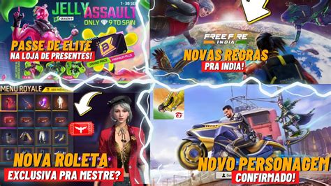 Free Fire Desbanido Da India Novo Personagem Royales Exclusivos Pra