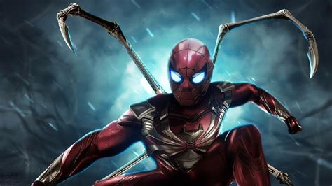 Spider Man Iron Spider Marvel 4k 251 Wallpaper