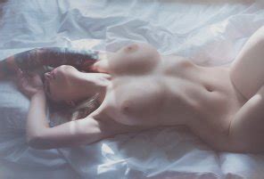 On Her Back Porn Pic