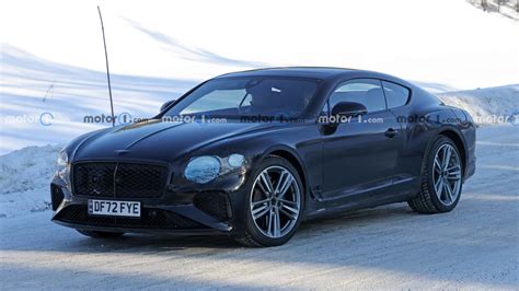 Latest Bentley Continental Gt Spy Photos Provide Clearer Look At Styling