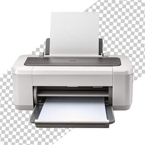 Premium PSD Printer Isolated On Transparent Background