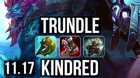 Trundle Vs Kindred Jungle Rank 3 Trundle 8211 Dominating Euw