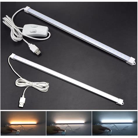 Smd V Usb Led Strip Bar Usb Led Desk Table Lamp Light For Bedside