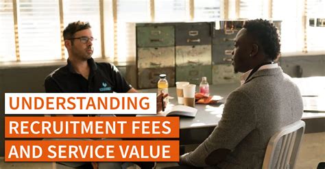 Understanding Recruitment Fees And Service Value Signature Career Management