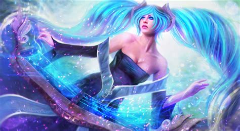 Free Download Hd Wallpaper Sona Maven Of The Strings League Of