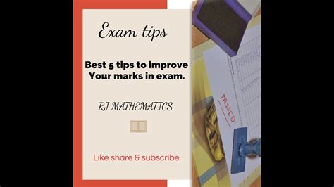 5 Tips For Exams To Increase Your Score By 5 10 Improve Marks In